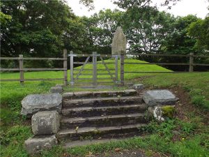 Memorial to Llywelyn the Last at Cilmeri, near Llandrindod (Powys)